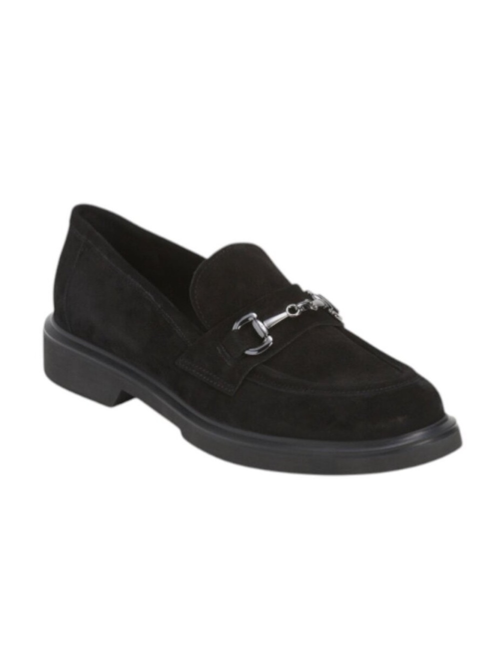 RIZZOLI Made In Italy Suede Loafers With Metal Bit